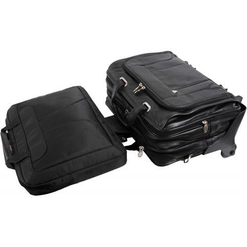  McKlein USA West Town Checkpoint 15.6 Wheeled Laptop Case