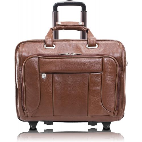  McKlein USA West Town Checkpoint 15.6 Wheeled Laptop Case