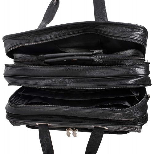  McKlein USA West Town Checkpoint 15.6 Wheeled Laptop Case