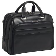 McKleinUSA 86595 R Series, Springfield, Top Grain Cowhide Leather, 15 Leather Laptop Briefcase, One Size, Black