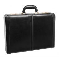 McKleinUSA McKlein, V Series, Lawson, Top Grain Cowhide Leather, Leather 3.5 Attache Briefcase, Black (80455)
