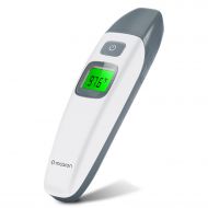 Mcaron Medical Forehead and Ear Thermometer for Baby, Kids and Adults - Infrared Digital Thermometer with Fever Indicator - CE and FDA Approved