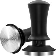 Mcbazel 53mm Espresso Coffee Tamper, Premium Barista Coffee Tamper with Spring-Loaded 25lb, 100% Stainless Steel Base Tamper with Scale Mark for 53.3-54mm Portafilter