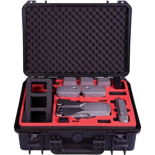  Mc-cases Professional Carrying Case for DJI Mavic 2 Pro & Zoom and DJI Standard Controller and DJI Smart Controller - Perfect Suitcase - Made in Germany