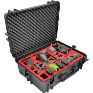 Mc-cases Professional Carrying Case for DJI FPV Combo Also with Bracers - Fly More Set - Carrying Case - Made in Germany