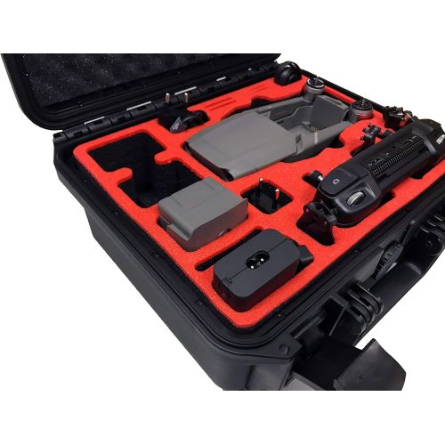  Professional Carrying Case for DJI Mavic 2 Pro or Zoom with Smart Controller - Compact Edition - by MC-CASES - Made in Germany