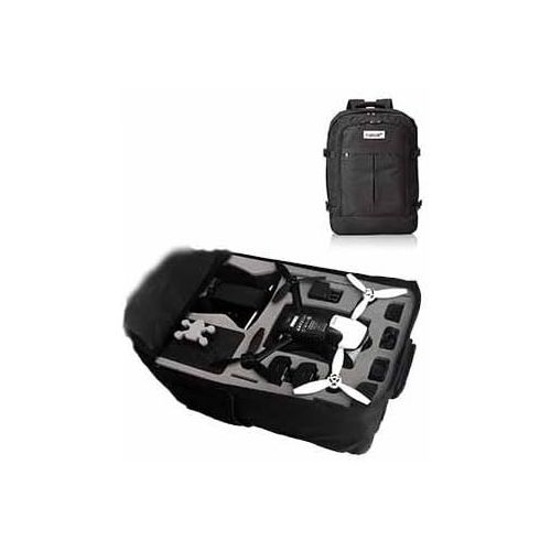  Mc-cases Professional backpack fits for Parrot Bebop 2 with Sky Controller 2 and googles made by MC-CASES - Excellent Cases - THE ORIGINAL (Parrot Bebop 2 FPV, colour black)