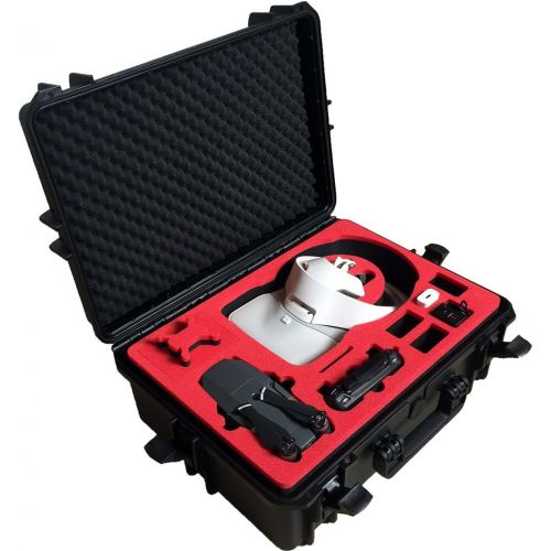  Mc-cases Professional Carrying Case for DJI Goggles (also racing edition) and DJI Mavic Pro and Platinum - 100% Water and dust proofed - by MC-CASES