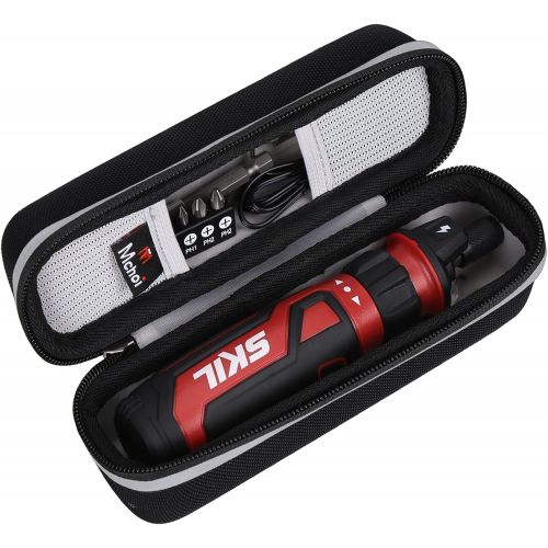  Mchoi Hard Portable Case Compatible with SKIL Rechargeable 4V Cordless Screwdriver-SD561201(CASE ONLY)