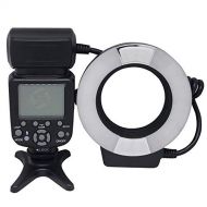 Mcoplus 14EXT-N 5500K Macro TTL Ring Flash Lite for Nikon D7100 D7000 D750 D5300 D5500 D3300 D3100 D800 D600 D90 D80 DSLR Cameras i-TTL with LED AF Assist Lamp