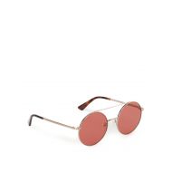 Mcq Metal sunglasses with orange lenses