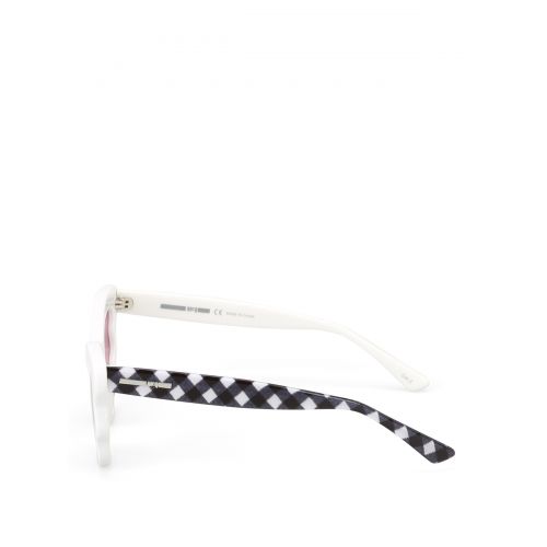  Mcq White and chequered sunglasses