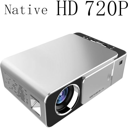  Mcwell Mini Projector,2500 Lumens LED Portable Full HD Multimedia Home Theater Video Projector 1080P Support for Home Cinema,Movie,Game,TV,Laptop,Smartphone