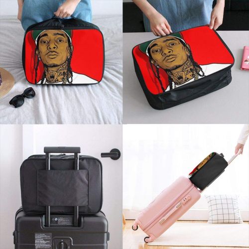  Travel Luggage Storage Bag,Packing Cubes Travel Duffel Bag Handle Makeup Bag Large Capacity Portable Luggage Bag - Mdaw232nda