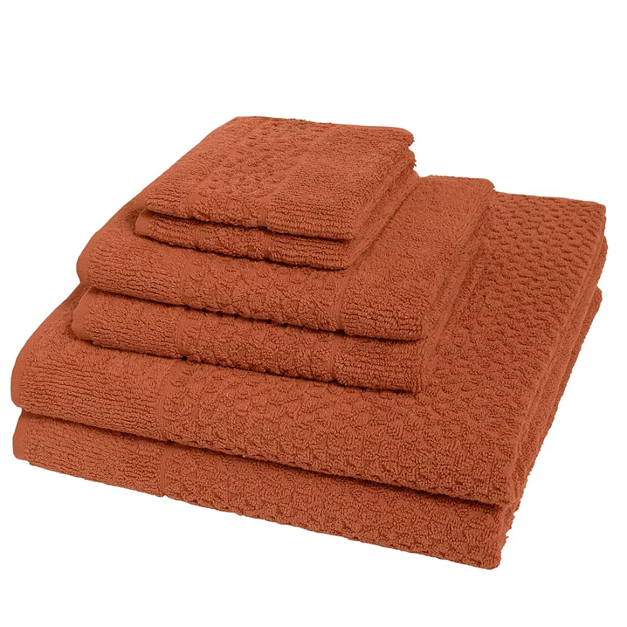  Me Tei Jacquard 6-Piece Towel Set