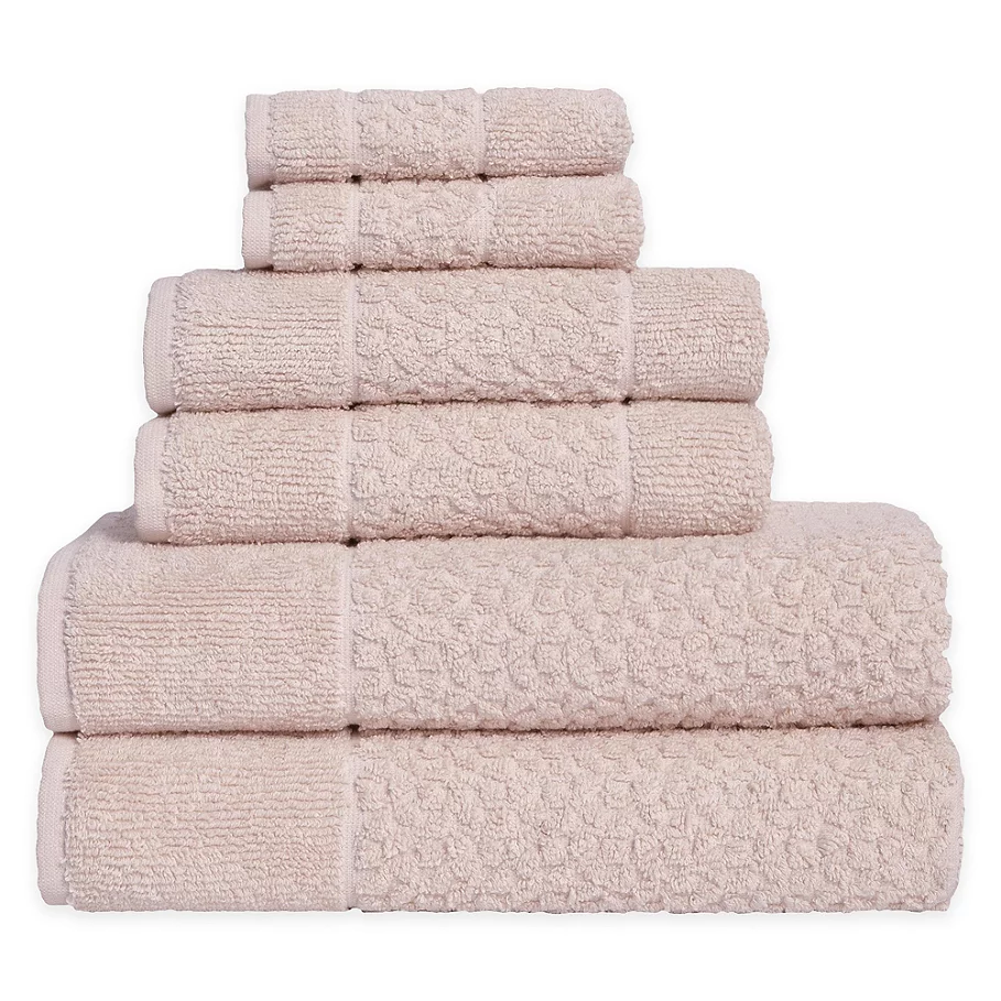  Me Tei Jacquard 6-Piece Towel Set