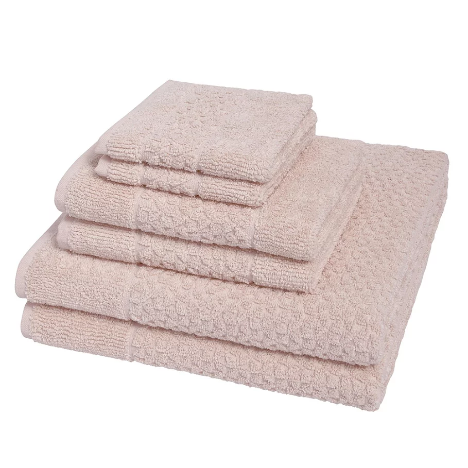  Me Tei Jacquard 6-Piece Towel Set