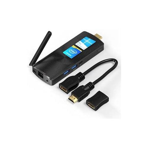  [무료배송] MeLE 미니 스틱 피씨 MeLE Fanless Mini PC Stick Celeron J4125 8G/128G Windows 10 Pro Mini Computer Stick Support HDMI 4K 60Hz Dual Band WiFi with Gigabit Ethernet Port PCG02 GLE