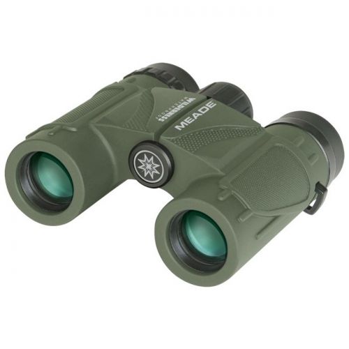 Meade 125021 Wilderness Binoculars, 10x25, Green