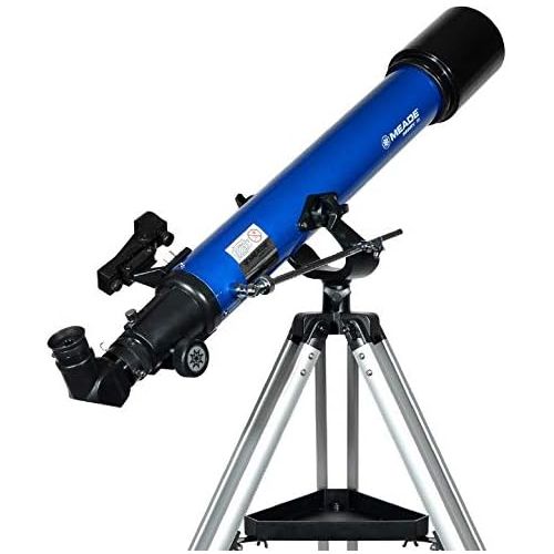  Meade Instruments ? Infinity 70mm Aperture, Portable Refracting Astronomy Telescope for Kids & Beginners ? Multiple Eyepieces & Accessories Included - Adjustable Alt-azimuth (AZ) M