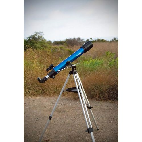  Meade Instruments ? Infinity 70mm Aperture, Portable Refracting Astronomy Telescope for Kids & Beginners ? Multiple Eyepieces & Accessories Included - Adjustable Alt-azimuth (AZ) M