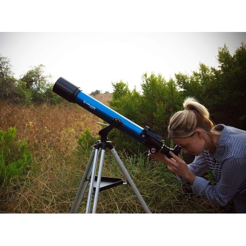  Meade Instruments ? Infinity 70mm Aperture, Portable Refracting Astronomy Telescope for Kids & Beginners ? Multiple Eyepieces & Accessories Included - Adjustable Alt-azimuth (AZ) M