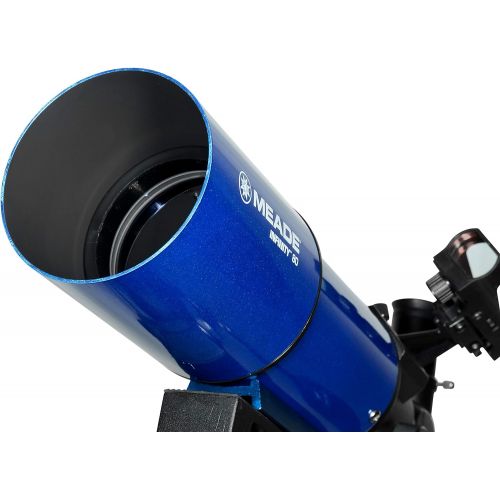  Meade Instruments ? Infinity 80mm Aperture, Portable Refracting Astronomy Telescope for Kids & Beginners ? Multiple Eyepieces & Accessories Included ? STEM Activities for Children