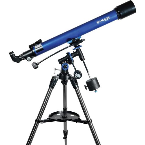  Meade Instruments 216004 Polaris 114 EQ Reflector Telescope (Blue)