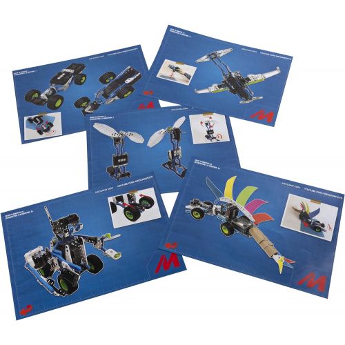  [아마존 핫딜] MECCANO Erector, Intro to Robotics Innovation Set, S.T.E.A.M. Building Kit with Sensors and Real Motor