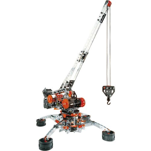  Erector by Meccano Super Construction Set, 25 Motorized Model Building Set, 638 Pieces, For Ages 10 and up, STEM Education Toy