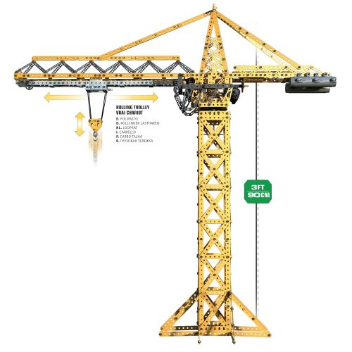  Meccano Tower Crane Model Set
