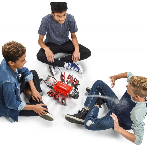  Meccano-Erector  MeccaSpider Robot Kit for Kids to Build, STEM Toy with Interactive Built-in Games and App, Infrared Remote Control