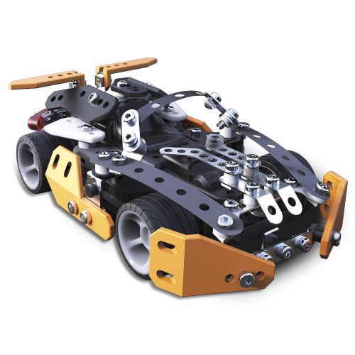  Meccano Erector Roadster RC Model Building Set, 154 Pieces, for Ages 10 and up, STEM Construction Education Toy