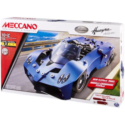  Meccano-Erector  Pagani Huayra Roadster Sports Car Building Set
