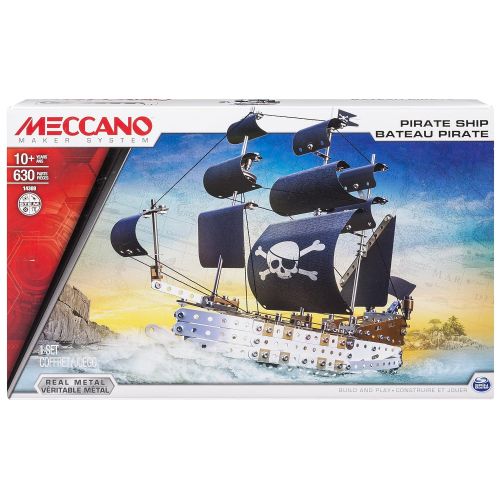  Meccano Elite Pirate Ship Model Set