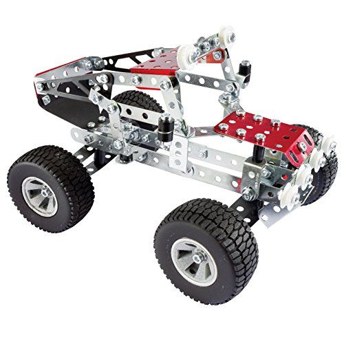  Meccano Desert Adventure Set, 20 Model Building Set, 260 Pieces, For Ages 8+, STEM Construction Education Toy