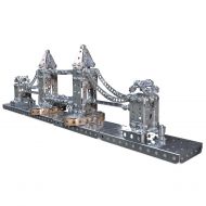 Meccano Tower Bridge Model Building Set, 742 Pieces, For Ages 10+, STEM Construction Education Toy