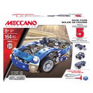 Meccano Erector, 5 Model Building Set - Race Cars, 164 Pieces, for Ages 8 and up, STEM Construction Education Toy