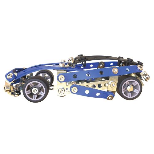  Meccano Erector, 5 Model Building Set - Race Cars, 164 Pieces, for Ages 8 and up, STEM Construction Education Toy