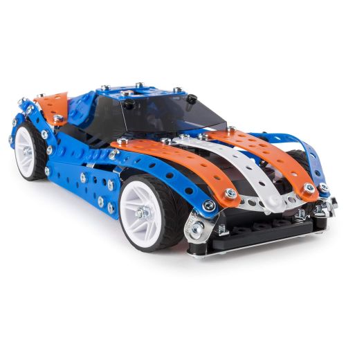  Meccano Erector, Remote Control Speedster Model Vehicle Building Set, with 2.4GHz, for Ages 10 and up, STEM Construction Education Toy