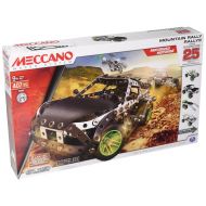 Meccano Erector, Motorized Mountain Rally Vehicle, 25 Model Building Set, 407 Pieces, for Ages 9+, STEM Construction Education Toy