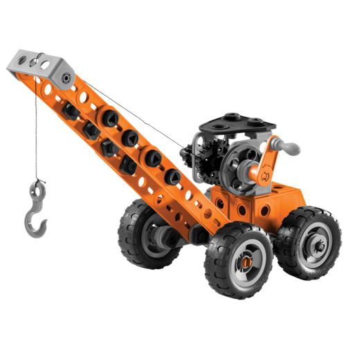  Meccano-Erector Junior Advanced Toolbox, 8 Model Building Kit