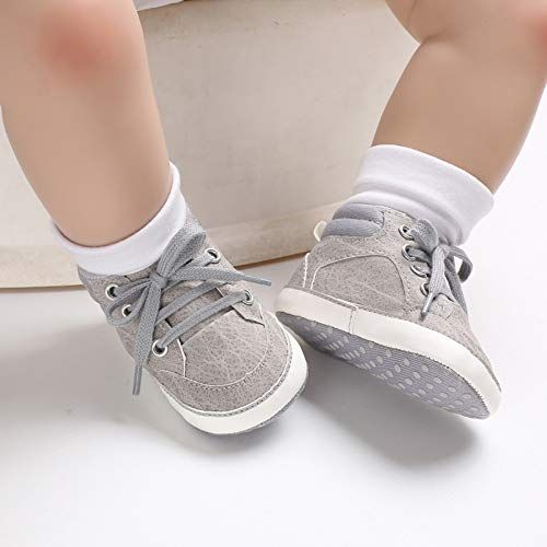  Meckior Save Beautiful Baby Girls Boys Canvas Sneakers Soft Sole High-Top Ankle Infant First Walkers Crib Shoes