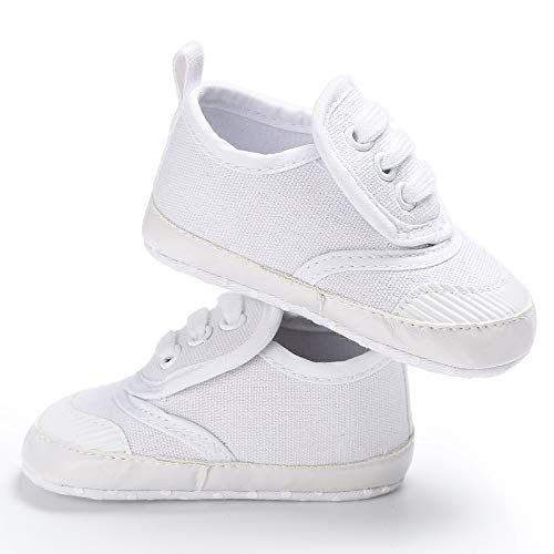  Meckior Save Beautiful Baby Girls Boys Canvas Sneakers Soft Sole High-Top Ankle Infant First Walkers Crib Shoes