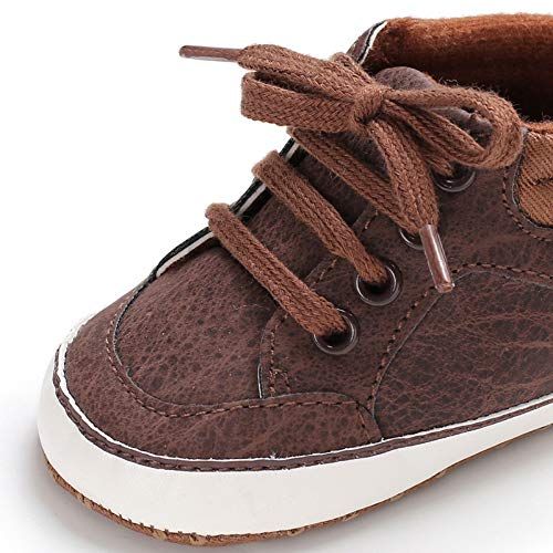  Meckior Save Beautiful Baby Girls Boys Canvas Sneakers Soft Sole High-Top Ankle Infant First Walkers Crib Shoes