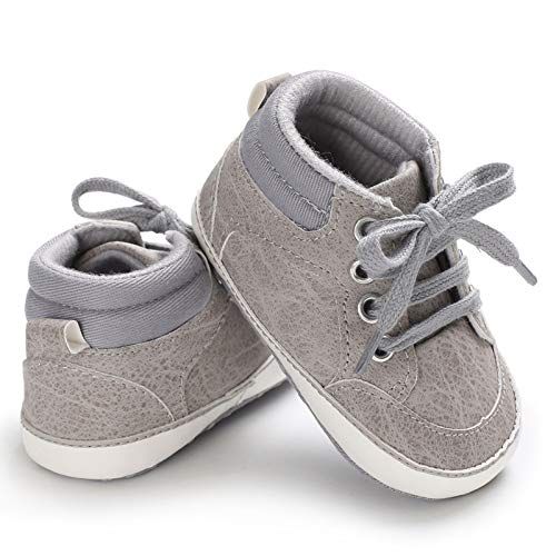  Meckior Save Beautiful Baby Girls Boys Canvas Sneakers Soft Sole High-Top Ankle Infant First Walkers Crib Shoes