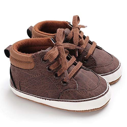  Meckior Save Beautiful Baby Girls Boys Canvas Sneakers Soft Sole High-Top Ankle Infant First Walkers Crib Shoes