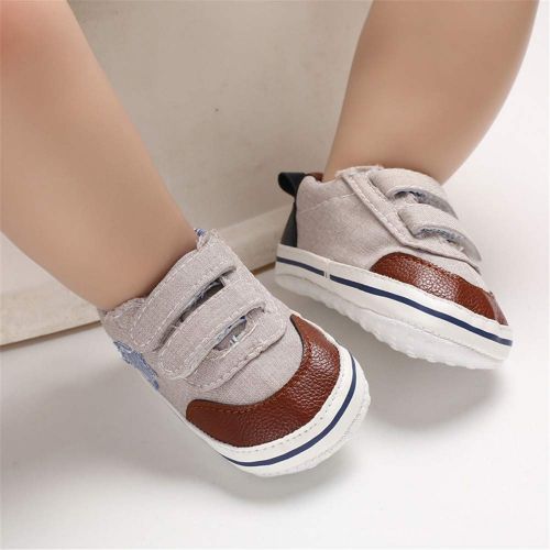  Meckior Save Beautiful Baby Girls Boys Canvas Sneakers Soft Sole High-Top Ankle Infant First Walkers Crib Shoes