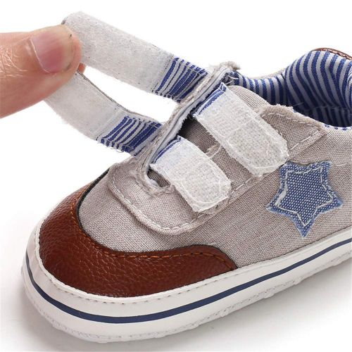  Meckior Save Beautiful Baby Girls Boys Canvas Sneakers Soft Sole High-Top Ankle Infant First Walkers Crib Shoes