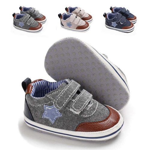  Meckior Save Beautiful Baby Girls Boys Canvas Sneakers Soft Sole High-Top Ankle Infant First Walkers Crib Shoes